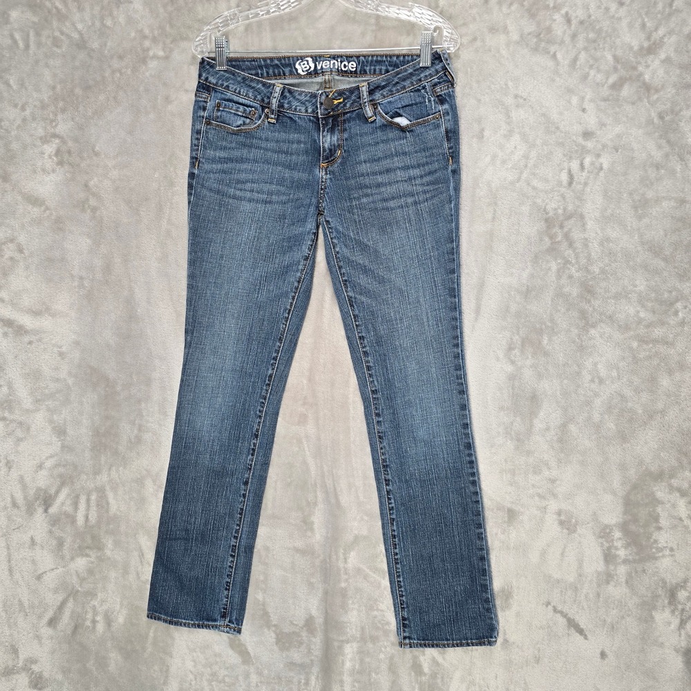 Y2K Bullhead Venice Jeans Women 7 Reg Blue Low Rise Skinny Denim Slim Fit Casual